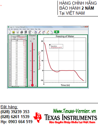 Logger Lite, Phần mềm Vernier Logger Lite cho Giảng dạy và Thí nghiệm 